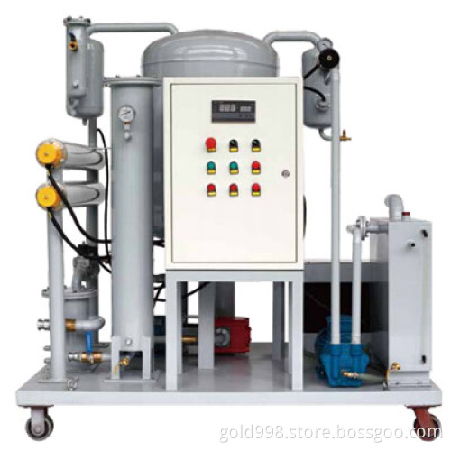 High Filtering Precision Tubrine Oil Recycling Machine